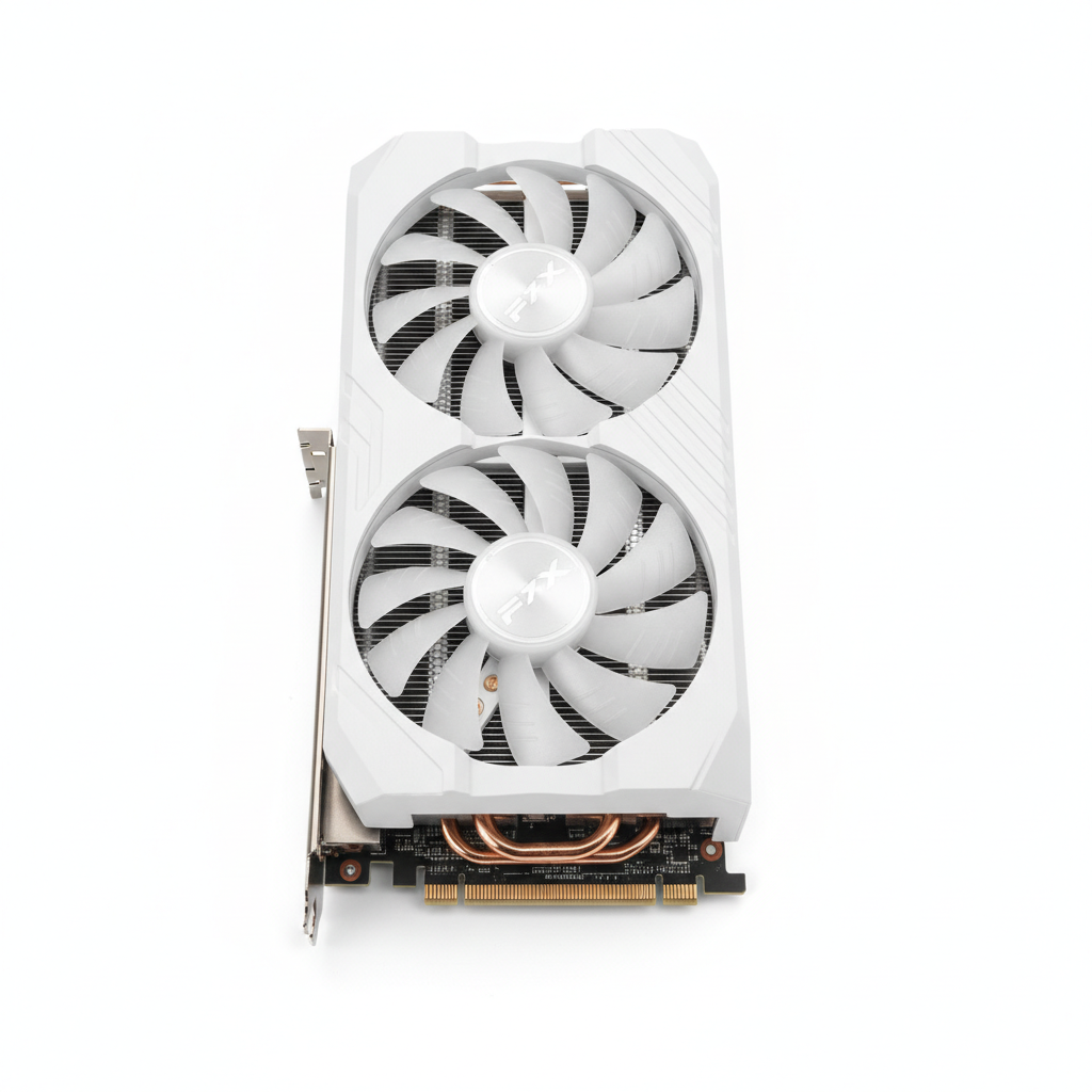 Видеокарта XFX AMD Radeon RX 9060 XT 16GB Swift OC White Triple Fan Gaming Edition (RX-96TS316W7) (GDDR6, 128 bit, PCI-E v5.0 x16)
