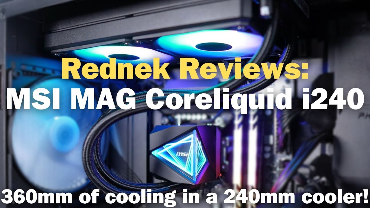 СВО MSI MAG CoreLiquid A13 360 White (MAG CORELIQUID A13 360 WH) — Радиатор 360 мм для эффективного охлаждения