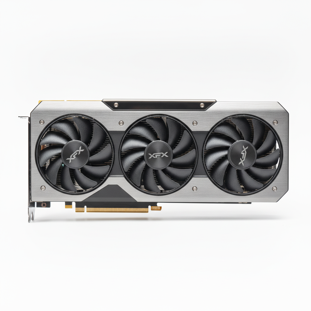 Відеокарта XFX AMD Radeon RX 9060 XT 16GB Swift OC Gaming Edition (RX-96TSW16BQ) (GDDR6, 128 bit, PCI-E v5.0 x16)