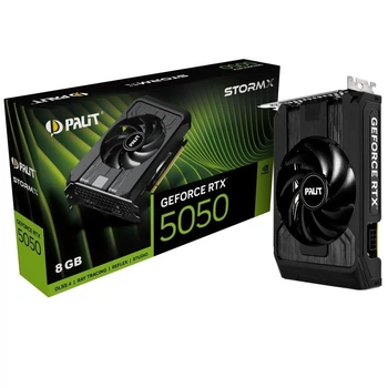 Відеокарта Palit RTX 5050 8GB Dual (NE65050019P1-GB2070D) (GDDR6, 128 bit, PCI-E v5.0 x16)