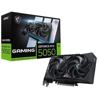 Відеокарта MSI RTX 5050 8G GAMING OC (RTX 5050 8G GAMING OC) (GDDR6, 128 bit, PCI-E v5.0 x16) — Пам'ять GDDR6: швидкість і стабільність роботи