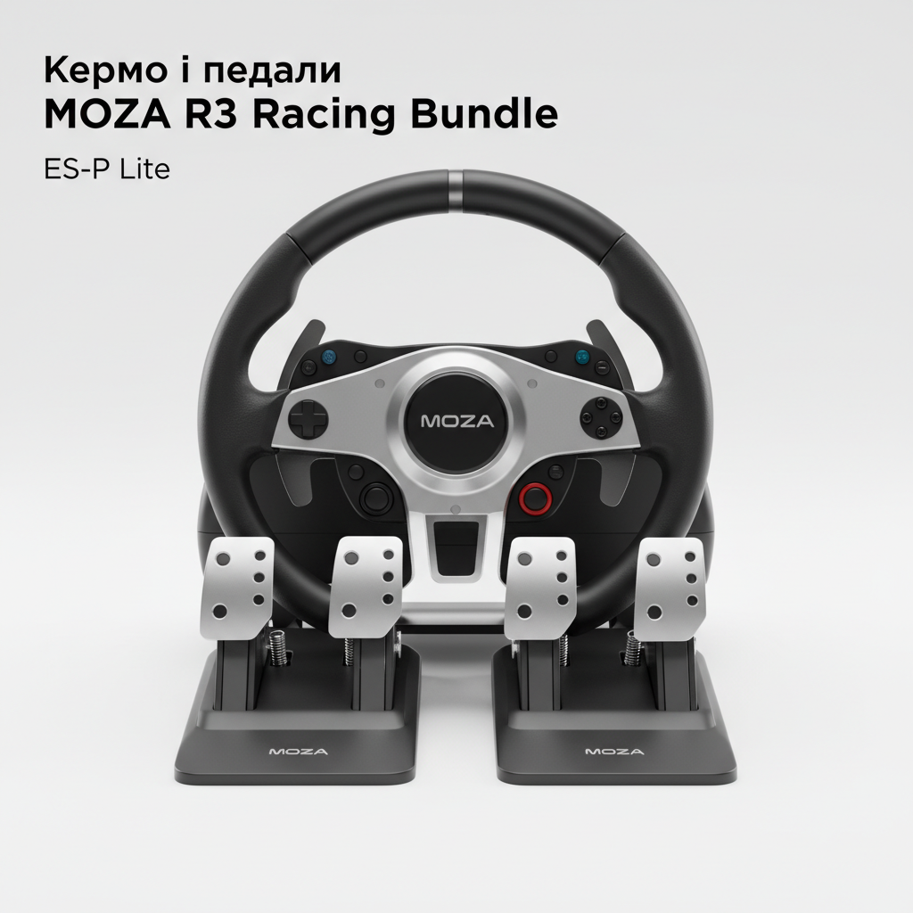 Руль и педали MOZA R3 Racing Bundle for PC SR-P Lite ES Lite — Совместимость с платформой PC