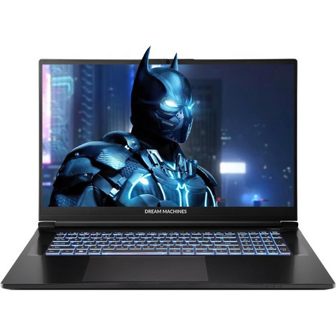 Ноутбук Dream Machines 17 RG5070-17 FHD IPS/i9-14900HX/32GB/1TB/RTX 5070 8GB/DOS/Black (RG5070-17UA21) — Діагональ екрану 17.3 дюйма з IPS матрицею