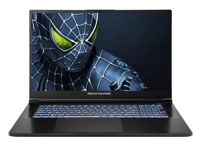Ноутбук Dream Machines 17 RG5050-17 FHD IPS/i9-14900HX/32GB/1TB/RTX 5050 8GB/DOS/Black (RG5050-17UA24) — Дискретна відеокарта для високої продуктивності