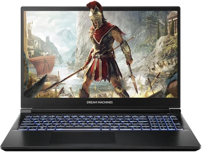 Ноутбук Dream Machines 17 RG5050-17 FHD IPS/i9-14900HX/32GB/1TB/RTX 5050 8GB/DOS/Black (RG5050-17UA24) — 17,3 дюйма FHD IPS для четкой картинки