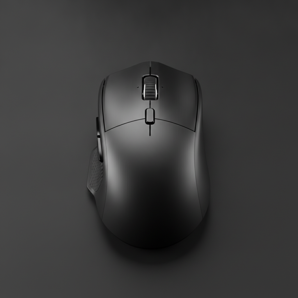 Мышь Lorgar MSE90W Magnesium Alloy Wireless Gaming Mouse Elite Black (LRG-MSE90W-BK) — Материал корпуса из магниевого сплава