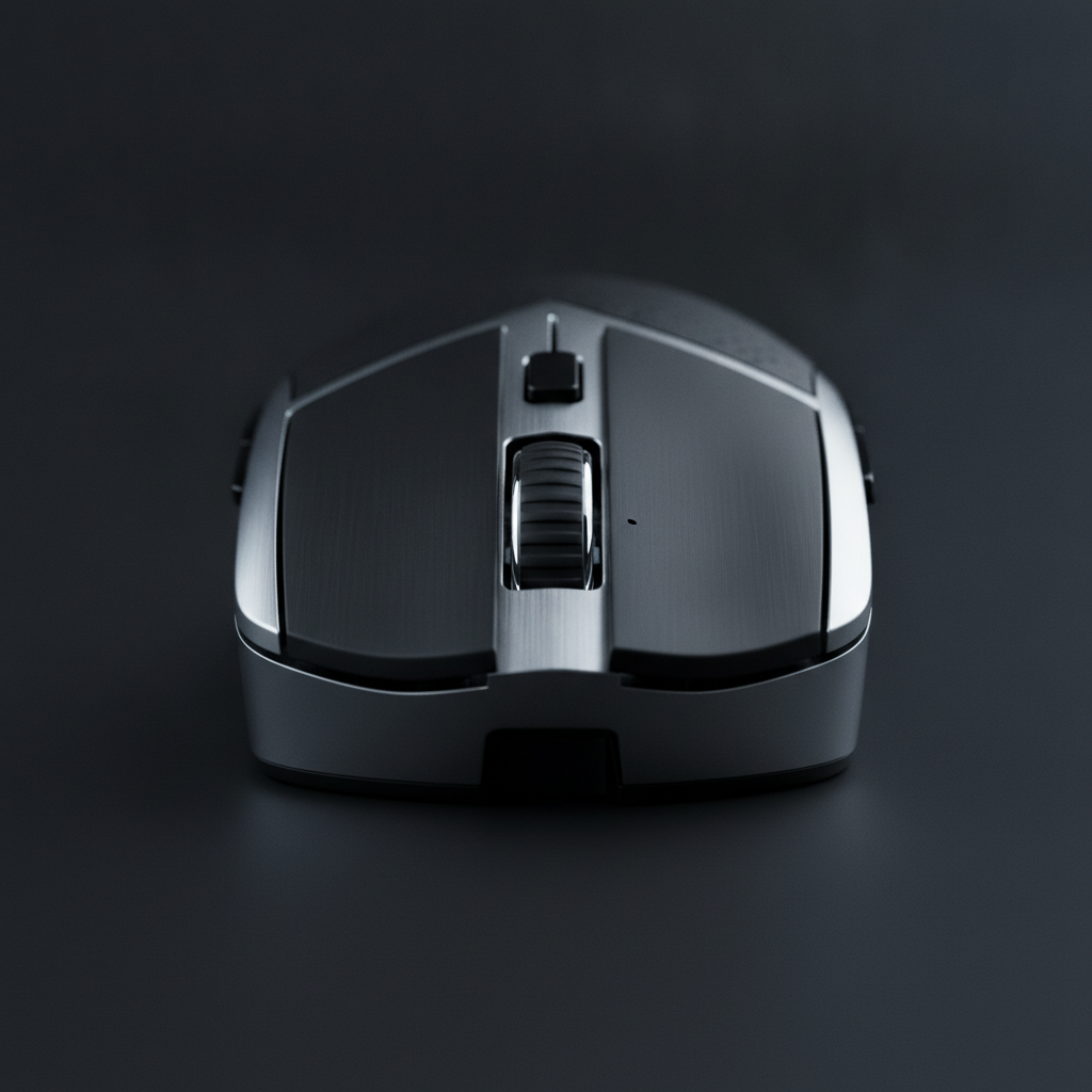Миша Lorgar MSE90W Magnesium Alloy Wireless Gaming Mouse Elite Black (LRG-MSE90W-BK) — Матеріал корпусу з магнієвого сплаву