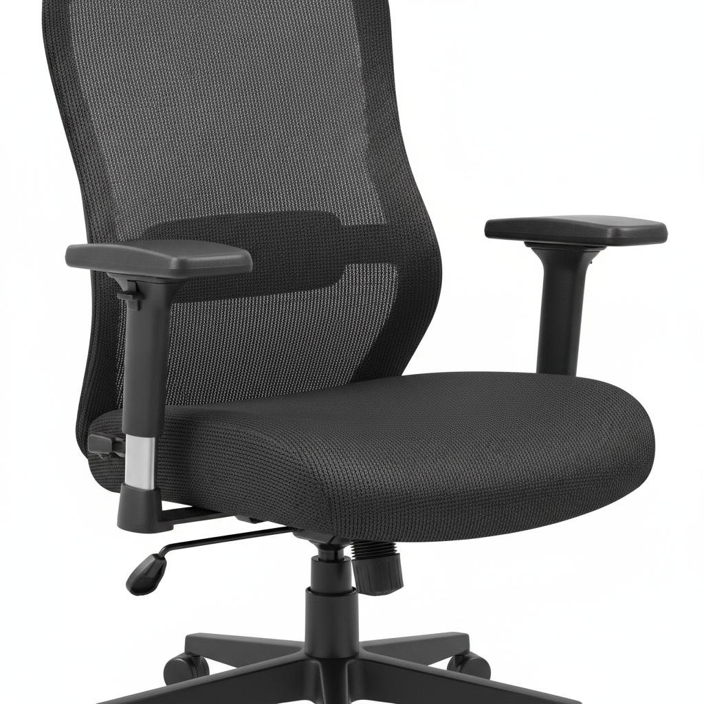 Игровое кресло TX3 Core Mesh Black (TEGC-2068101.11) — 4D подлокотники для комфортной поддержки рук