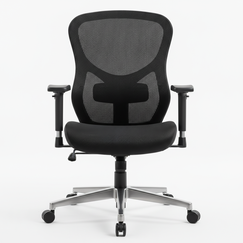 Ігрове крісло TX3 Core Mesh Black (TEGC-2068101.11) — 4D підлокітники для комфортної підтримки рук