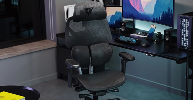 Игровое кресло TX3 Core Mesh Black (TEGC-2068101.11) — Максимальная нагрузка до 150 кг