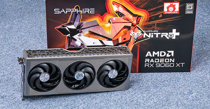 Відеокарта Sapphire AMD Radeon RX 9060 XT 16GB NITRO+ (11350-01-20G) (GDDR6, 128 bit, PCI-E v5.0 x16) — Графічний чип RX 9060 XT для ігор