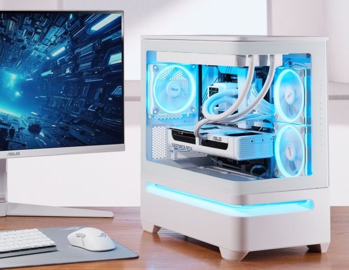 Корпус ASUS PRIME AP202 TG ARGB WHITE (90DC00P3-B19000) Без БП — Поддержка систем водяного охлаждения