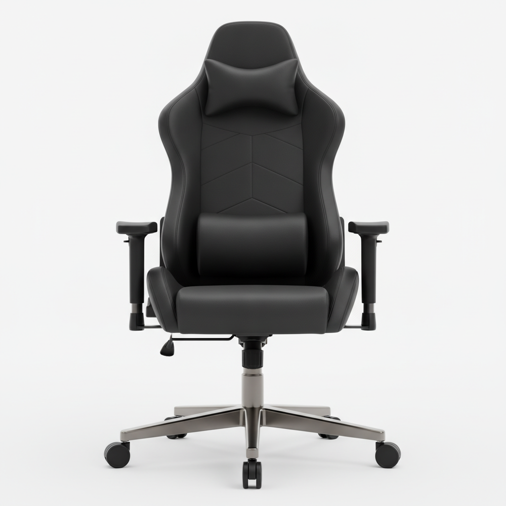Ігрове крісло TX3 Eaze V2 Racer Black (TEGC-2064101.11) — Металева основа для надійності та стійкості