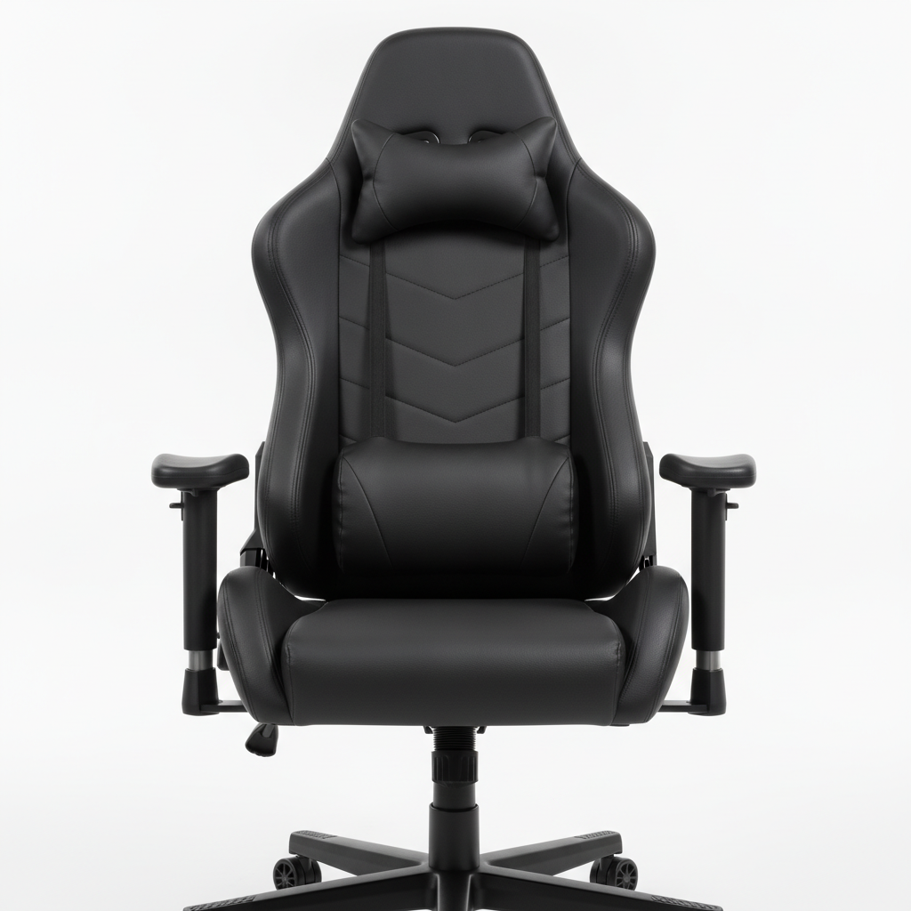 Ігрове крісло TX3 Eaze V2 Racer Black (TEGC-2064101.11) — Підтримка ваги до 150 кг для надійності