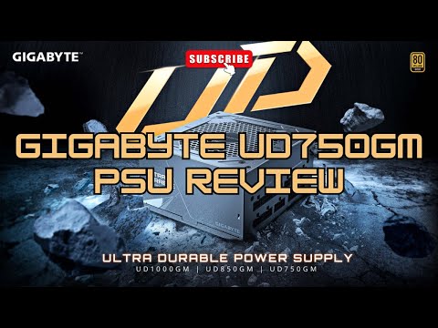 Блок питания GIGABYTE GP-UD750GM PG5 V2 750W ATX 3.1 80+ Gold (GP-UD750GM PG5 V2) — Оптимизированное питание для игровых систем