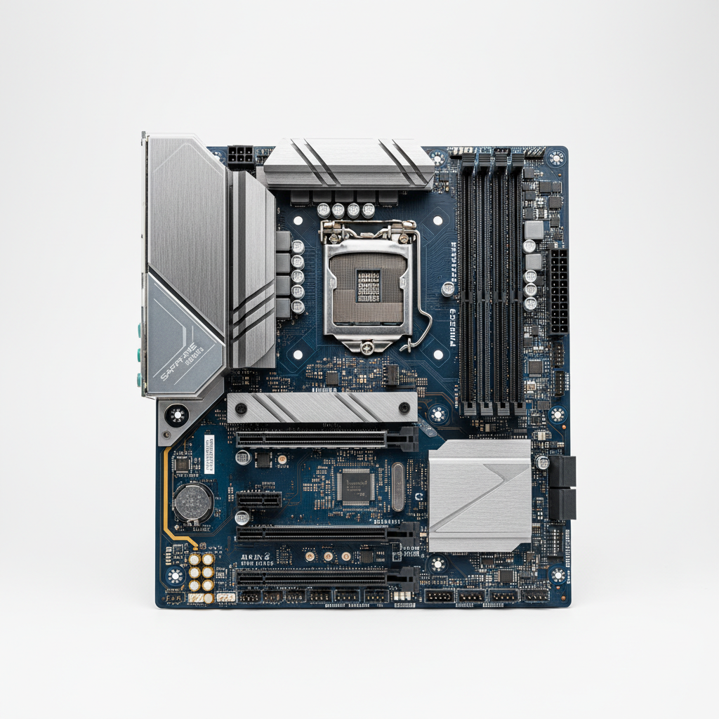 Материнская плата Sapphire PULSE B850M WIFI (52123-04-40G) (Socket AM5, AMD B850, Micro-ATX)
