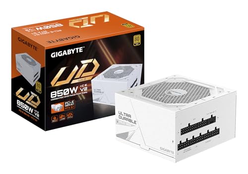 Блок питания GIGABYTE UD850GM PG5 V2 850W 80+ Gold White (GP-UD850GM PG5 V2 ICE) — Форм-фактор ATX для совместимости корпусов