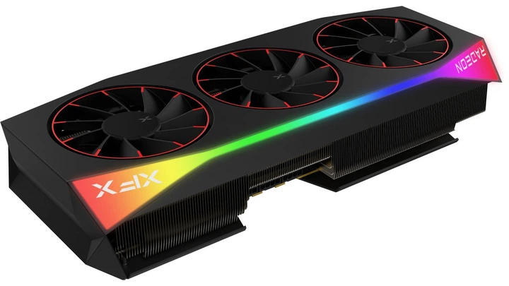 Відеокарта XFX AMD Radeon RX 9070 XT 16GB Mercury OC Magnetic Air Edition with RGB (RX-97TMARGB9) (GDDR6, 256 bit, PCI-E v5.0 x16) — 16 ГБ відеопам'яті для високої продуктивності