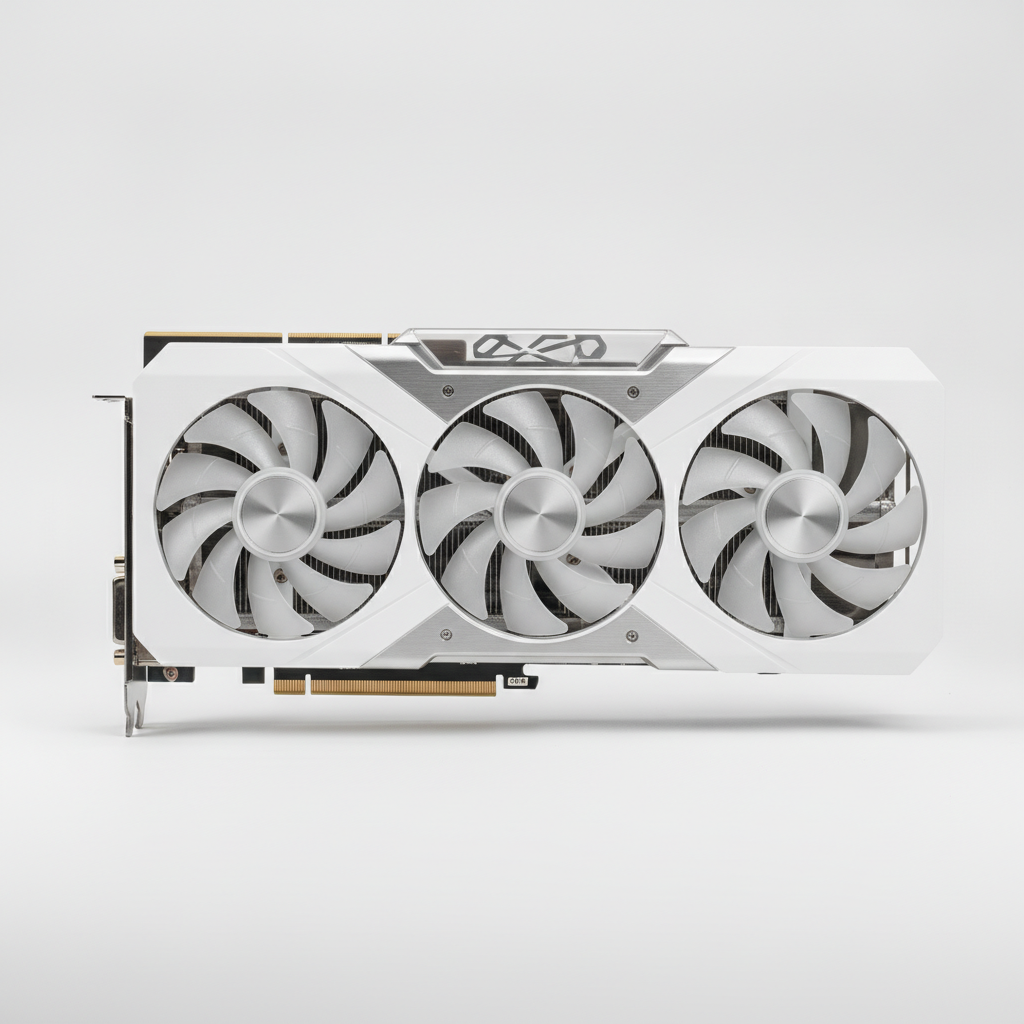 Відеокарта XFX AMD Radeon RX 9060 XT 16GB Mercury OC White Gaming Edition (RX-96TMERCW9) (GDDR6, 128 bit, PCI-E v5.0 x16)