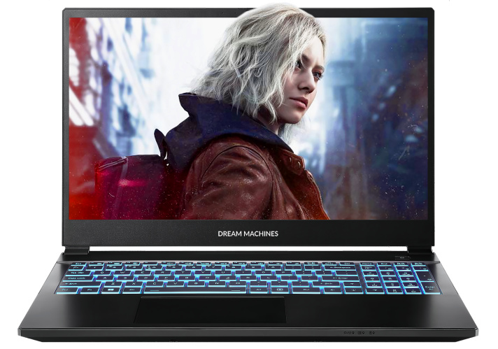 Ноутбук Dream Machines 15.6 RG5070-15UA24 FHD 144Hz/Intel U9-275HX/32GB/1TB/RTX 5070 8GB/DOS (RG5070-15UA24) — Дискретна відеокарта для високої продуктивності