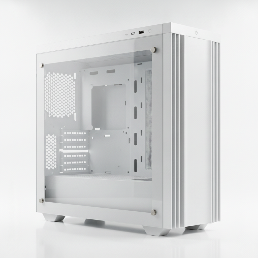 Корпус Lian Li Vector V100R Tempered Glass White (G99.V100RW.01) Без БП — Количество слотов расширения: 7 штук