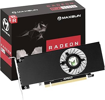 Відеокарта Maxsun AMD Radeon RX 550 4G TF H1 (MS-RX550) (GDDR5, 128 bit, ) — Графічний чип RX 550 для ігор і мультимедіа