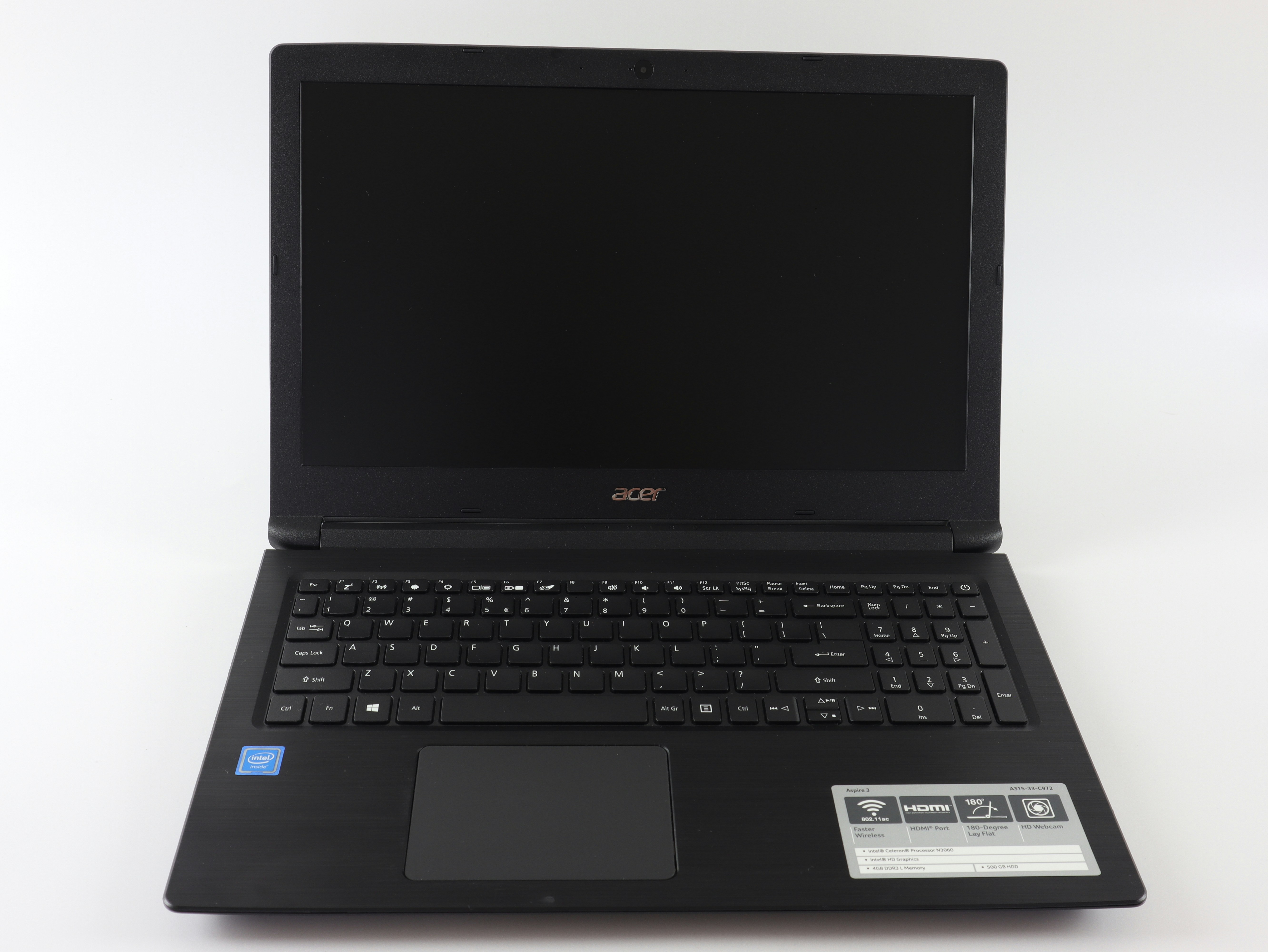 Ноутбук Acer 15.6 Nitro V 15 ANV15-52-57BB FHD IPS 165Hz/Intel i5-13420H/16GB/512SSD/RTX 5050 8GB/NOGRAVING/W11H/Black (NH.U1PAA.004) — Восьмиядерный процессор для многозадачности