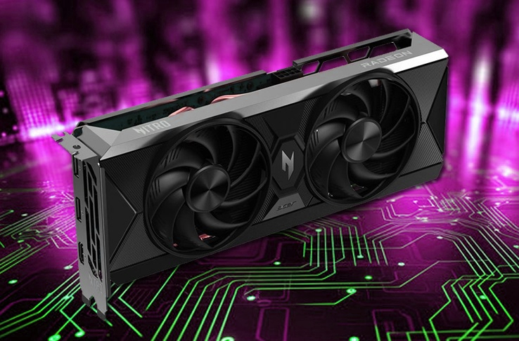 Відеокарта Acer AMD Radeon RX 9070 XT 16GB NITRO OC (DP.Z4DWW.P01) (GDDR6, 256 bit, PCI-E v5.0 x16) — Графічний чип RX 9070 XT: потужність і ефективність