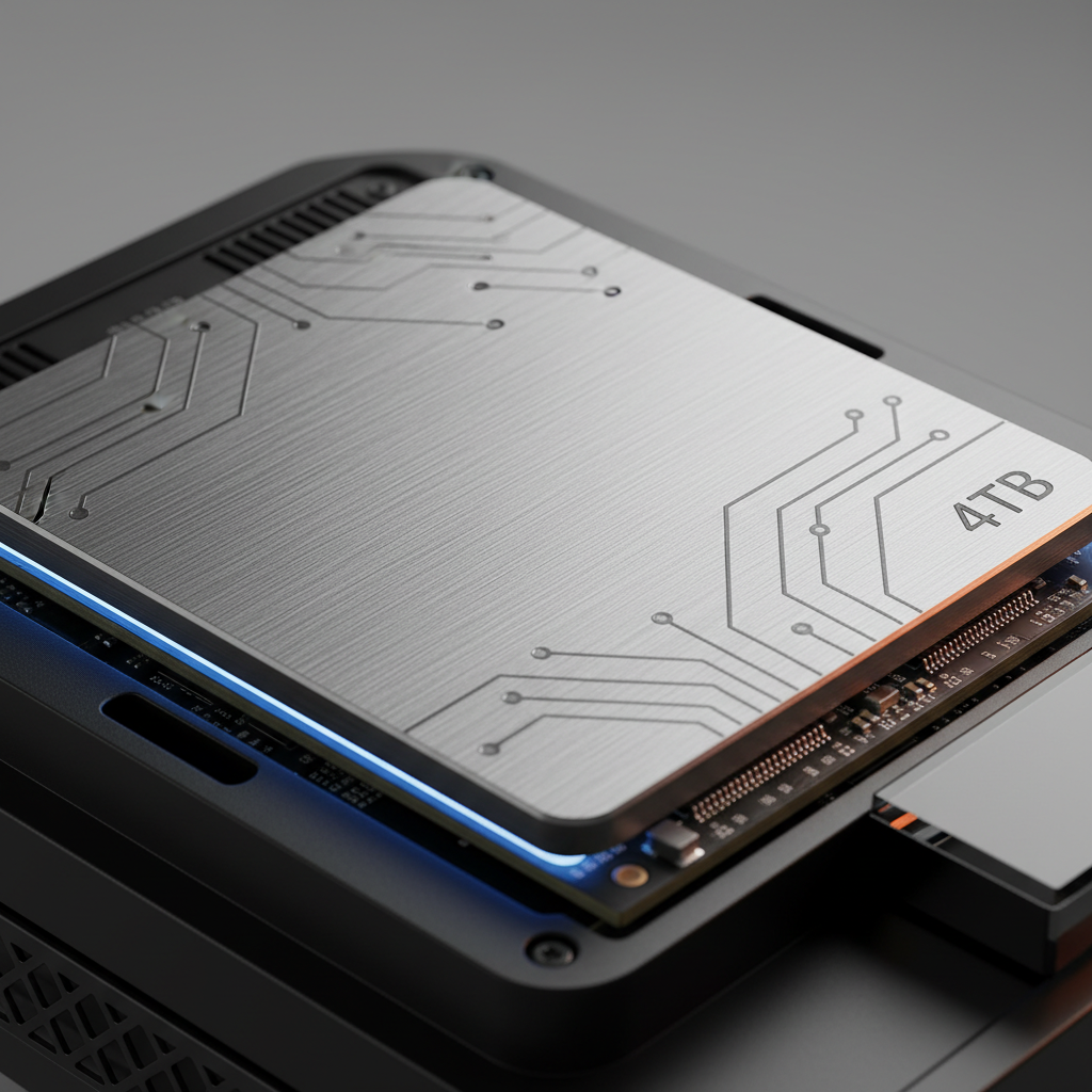 Комп'ютер PNY NVIDIA DGX Spark EU 20-Core Arm/128GB LPDDR5x/4TB SSD/NVIDIA Blackwell Superchip/NV DGX OS (DGXSPARK-FOUNEDIT-EU) — 4 ТБ SSD: швидке зберігання даних