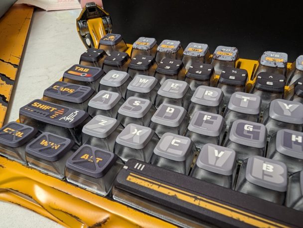 Клавіатура GravaStar Mercury K1 Pro 80keys Kailh Speedy Mint BT/WL/USB RGB Interstellar Silver (GSK1PRO_S_CGRY) — Комбіноване підключення Bluetooth і USB