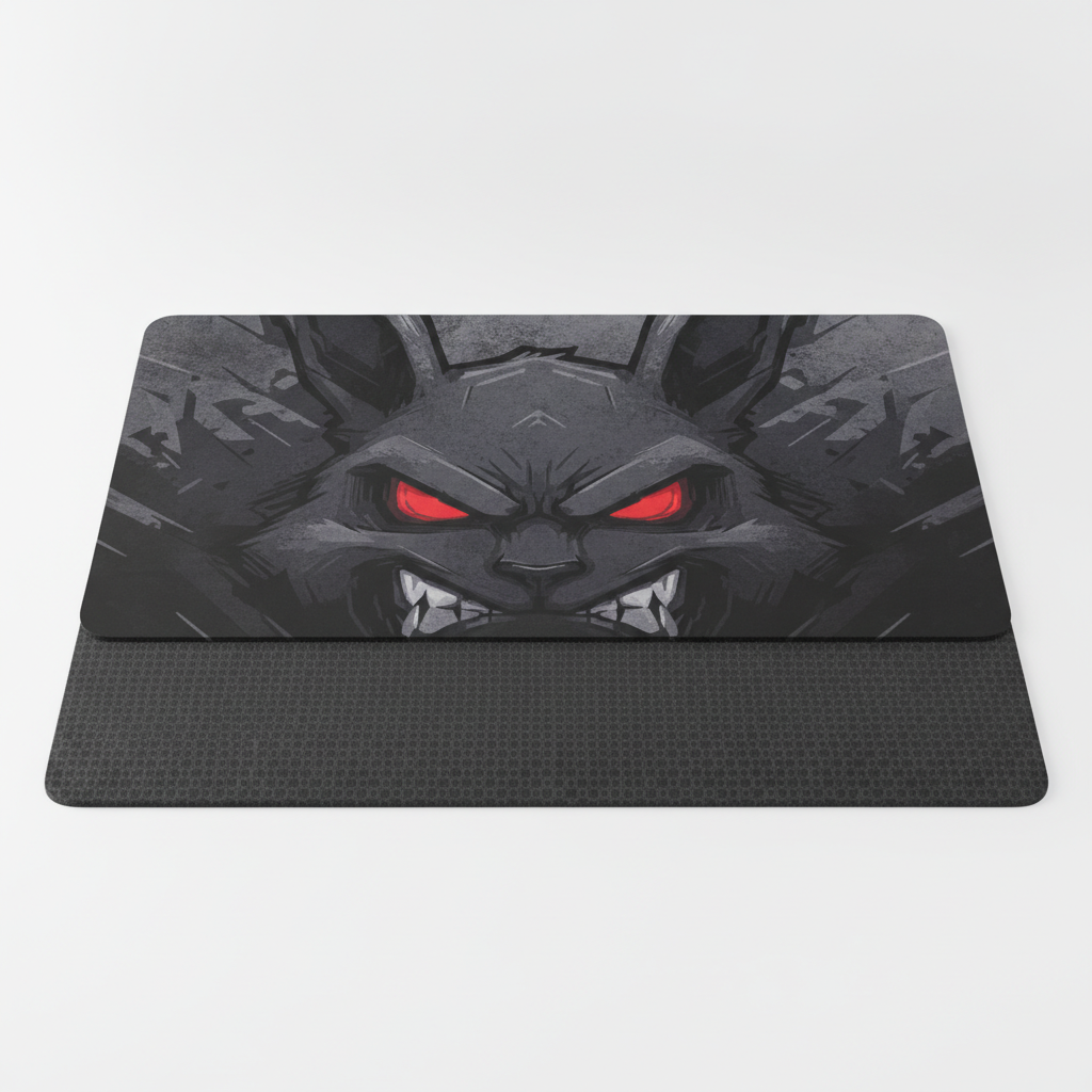 Ігрова поверхня HATOR Tonn EVO 3XL Angry bunny (HTP051) — Текстильна поверхня для комфортної гри