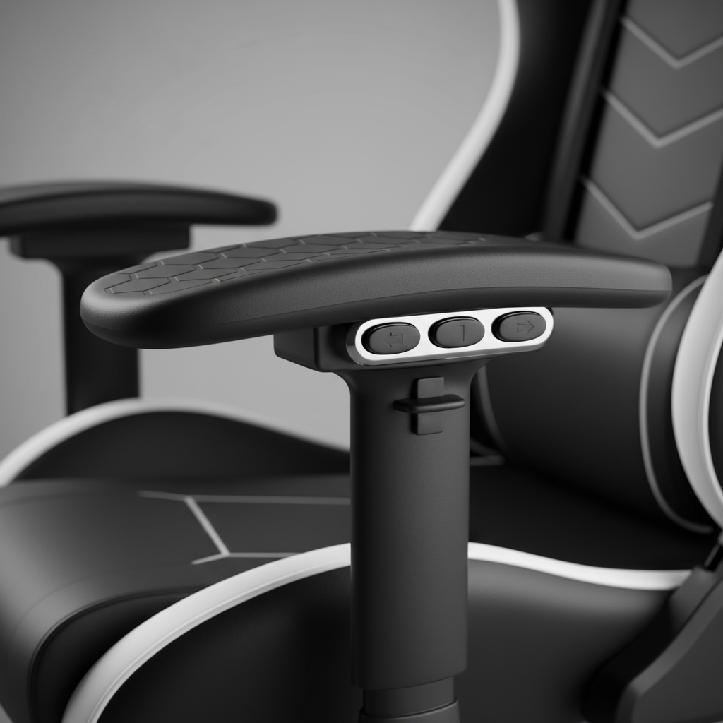 Игровое кресло FragON 2X Series (FRGN_2X_R2_WHITE ) Black-White (FRGN_2X_R2_WHITE) — 3D подлокотники для комфортной поддержки рук