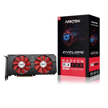 Видеокарта Arktek AMD Radeon RX 550 8GB 128-bit DVI/HDMI/DP LP (AKR550D5S8GL1) (GDDR5, 128 bit, PCI-E 3.0 x16) — Графический чип RX 550: основные характеристики