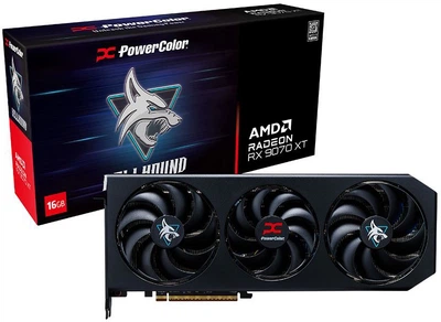 Відеокарта PowerColor AMD Radeon RX 9060 XT 8GB Reaper (RX9060XT 8G-A) (GDDR6, 128 bit, PCI-E v5.0 x16) — Інтерфейс PCI-E v5.0 x16 для максимальної пропускної здатності