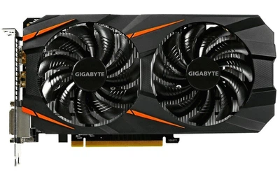 Видеокарта Gigabyte GTX 1060 3Gb Windforce OC (GV-N1060WF2OC-3GD) (GDDR5, 192 bit, PCI-E 3.0 x16) Б/у — Графический чип NVIDIA GTX 1060 характеристики
