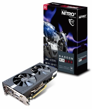Видеокарта Sapphire AMD Radeon RX 580 8Gb Nitro+ (11265-01) (11265-01-20G) (GDDR5, 256 bit, PCI-E 3.0 x16) Б/у — Память GDDR5 для быстрой обработки графики