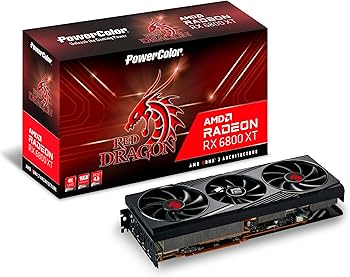 Відеокарта PowerColor AMD Radeon RX 6800 XT 16Gb Red Devil (AXRX 6800XT 16GBD6-3DHE/OC) (GDDR6, 256 bit, PCI-E v4.0) Б/в — 16 Гб відеопам’яті для високої продуктивності