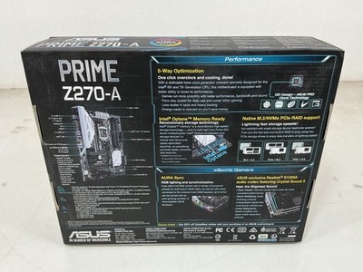 Материнская плата ASUS Prime Z270-P (Prime Z270-P) (Socket 1151, Intel Z270, ATX) Б/у,U1 — Чипсет Intel Z270: возможности и преимущества