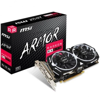 Видеокарта MSI AMD Radeon RX 570 8Gb Armor OC (Radeon RX 570 ARMOR 8G OC) (GDDR5, 256 bit, PCI-E 3.0 x16) Б/у — Объём видеопамяти 8 Гб для игр