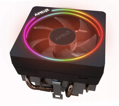 Кулер для процессора AMD Wraith Spire Ryzen (Wraith Spire) Б/у — Один вентилятор для эффективного охлаждения