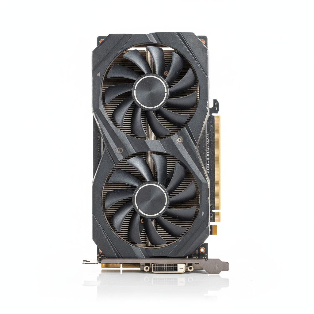 Видеокарта ASUS AMD Radeon RX 580 8Gb Dual OC (DUAL-RX580-O8G) (GDDR5, 256 bit, PCI-E 3.0 x16) Б/у — Графический чип RX 580: мощность и эффективность