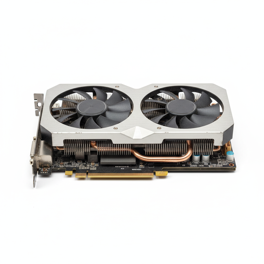 Видеокарта ASUS AMD Radeon RX 580 8Gb Dual OC (DUAL-RX580-O8G) (GDDR5, 256 bit, PCI-E 3.0 x16) Б/у — Активное охлаждение с кулером для стабильности работы