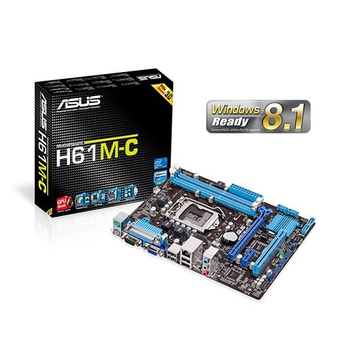 Материнская плата ASUS H61M-E (H61M-E) (Socket 1155, Intel H61, Micro-ATX) Б/у — Чипсет Intel H61: основа стабильной работы