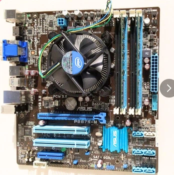 Материнська плата ASUS H61M-E (H61M-E) (Socket 1155, Intel H61, Micro-ATX) Б/в — Оптимальна плата для дому та офісу