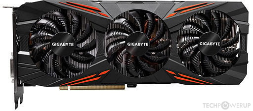 Відеокарта Gigabyte GTX 1070 8Gb Gaming G1 (GV-N1070G1 GAMING-8GD) (GDDR5, 256 bit, PCI-E v3.0) Б/в — Графічний чип NVIDIA GTX 1070 характеристики