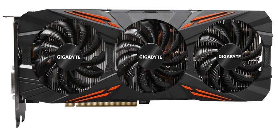Видеокарта Gigabyte GTX 1070 8Gb Gaming G1 (GV-N1070G1 GAMING-8GD) (GDDR5, 256 bit, PCI-E v3.0) Б/у