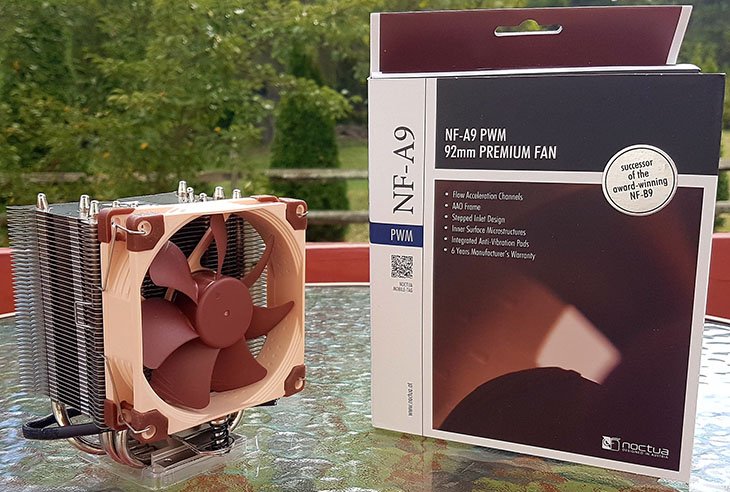 Кулер для процесора Noctua NH-U9S 1700 AM5 (NH-U9S) — Один вентилятор для ефективного охолодження