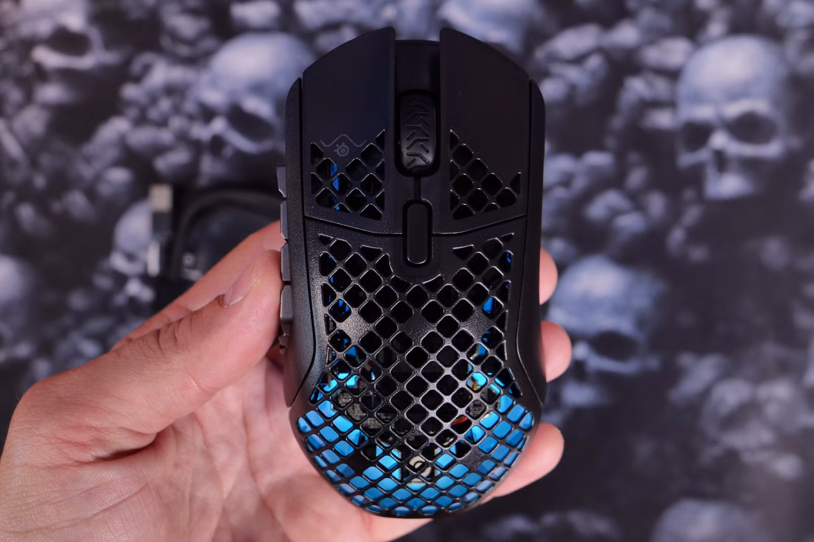 Бездротова миша SteelSeries Aerox 9 Wireless Black (62618) — USB та радіоінтерфейс для швидкого зв’язку
