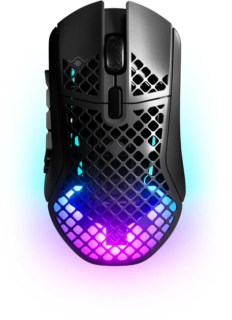 Бездротова миша SteelSeries Aerox 9 Wireless Black (62618) — Бездротове підключення для свободи рухів
