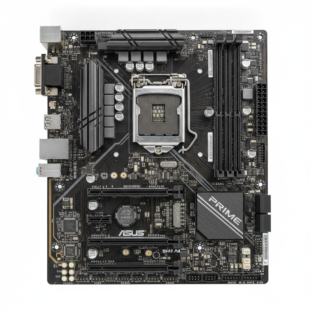 Материнская плата ASUS PRIME H610M-D D4 (PRIME H610M-D D4) (Socket 1700, Intel H610, Micro-ATX) — Оптимальная плата для домашнего и офисного использования